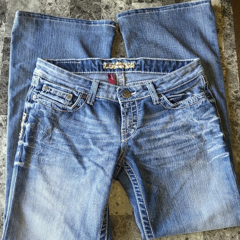 BKE Blue Boot Cut Jeans Classic Denim Style 28x31½